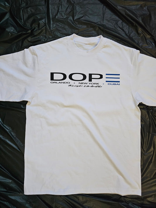 D.O.P.E Cities Tee – White